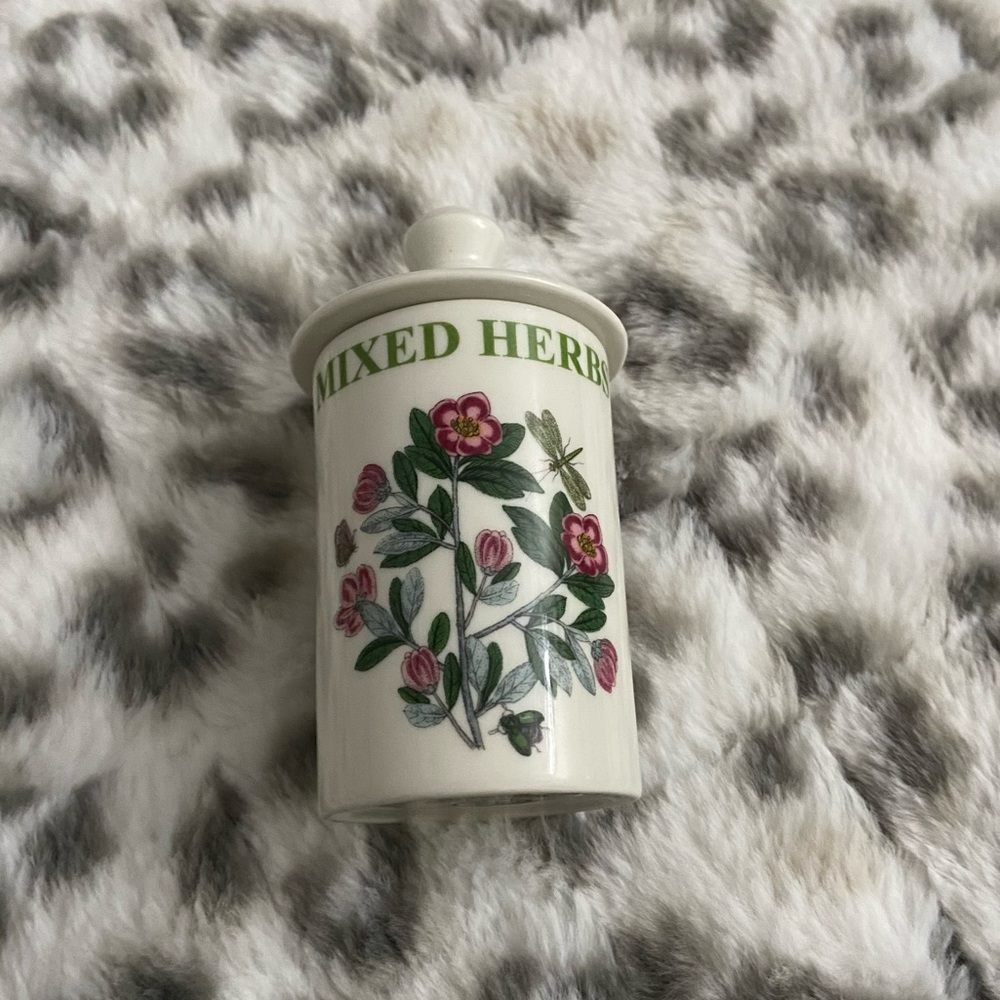 Knick knack floral jar